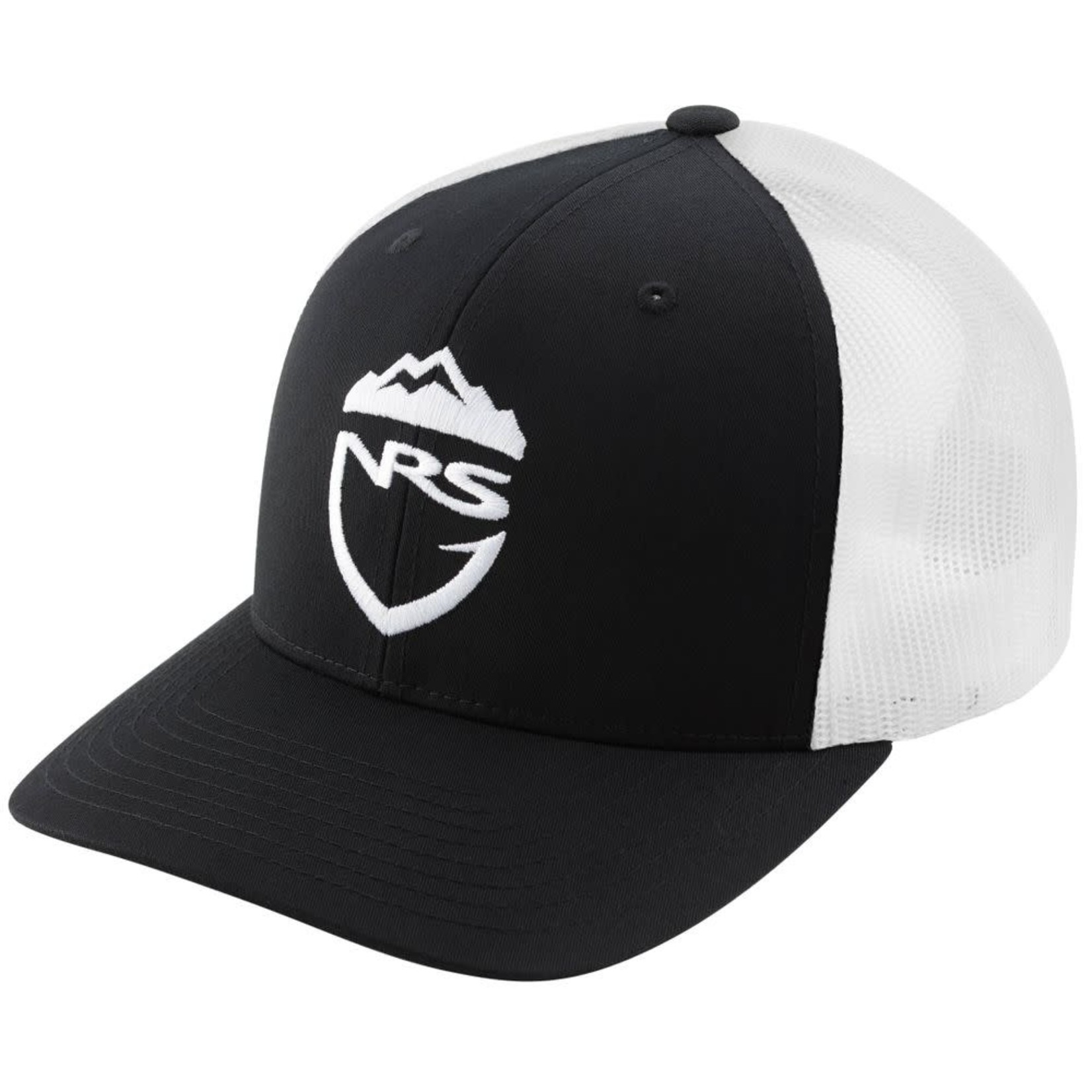  Fishing Trawler Foam Snapback Trucker Hat-Black White