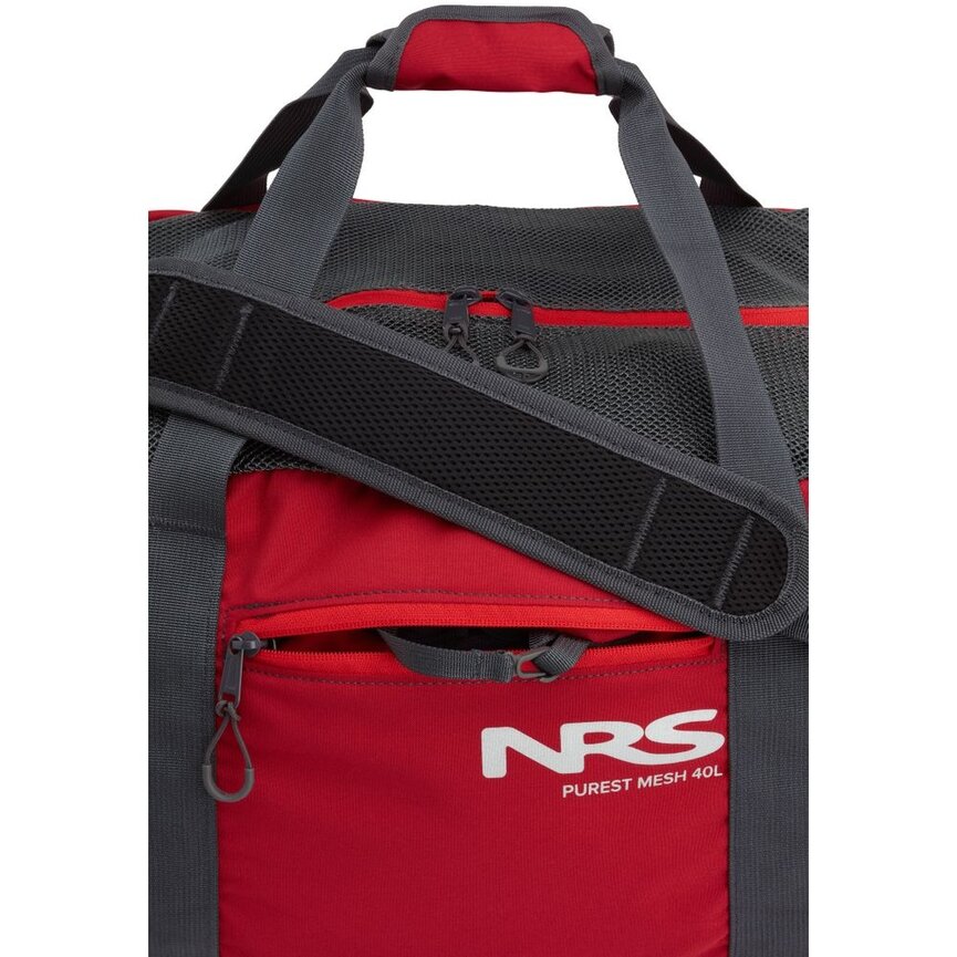 NRS Purest 40 L Blue Mesh Duffel Bag - Closeout*