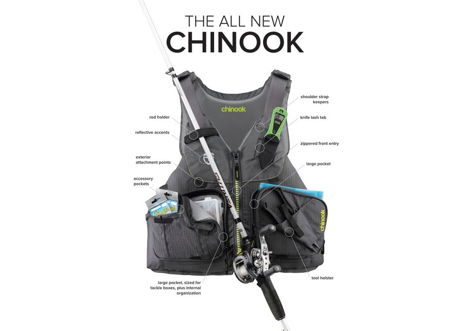 NRS Chinook Fishing PFD - Closeout*