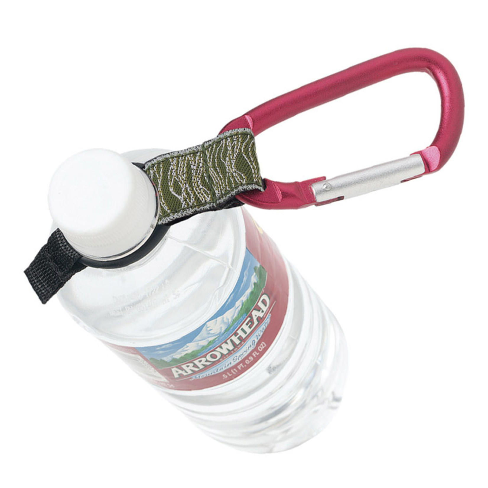 Water Bottle Holder with Carabiner - Slip On