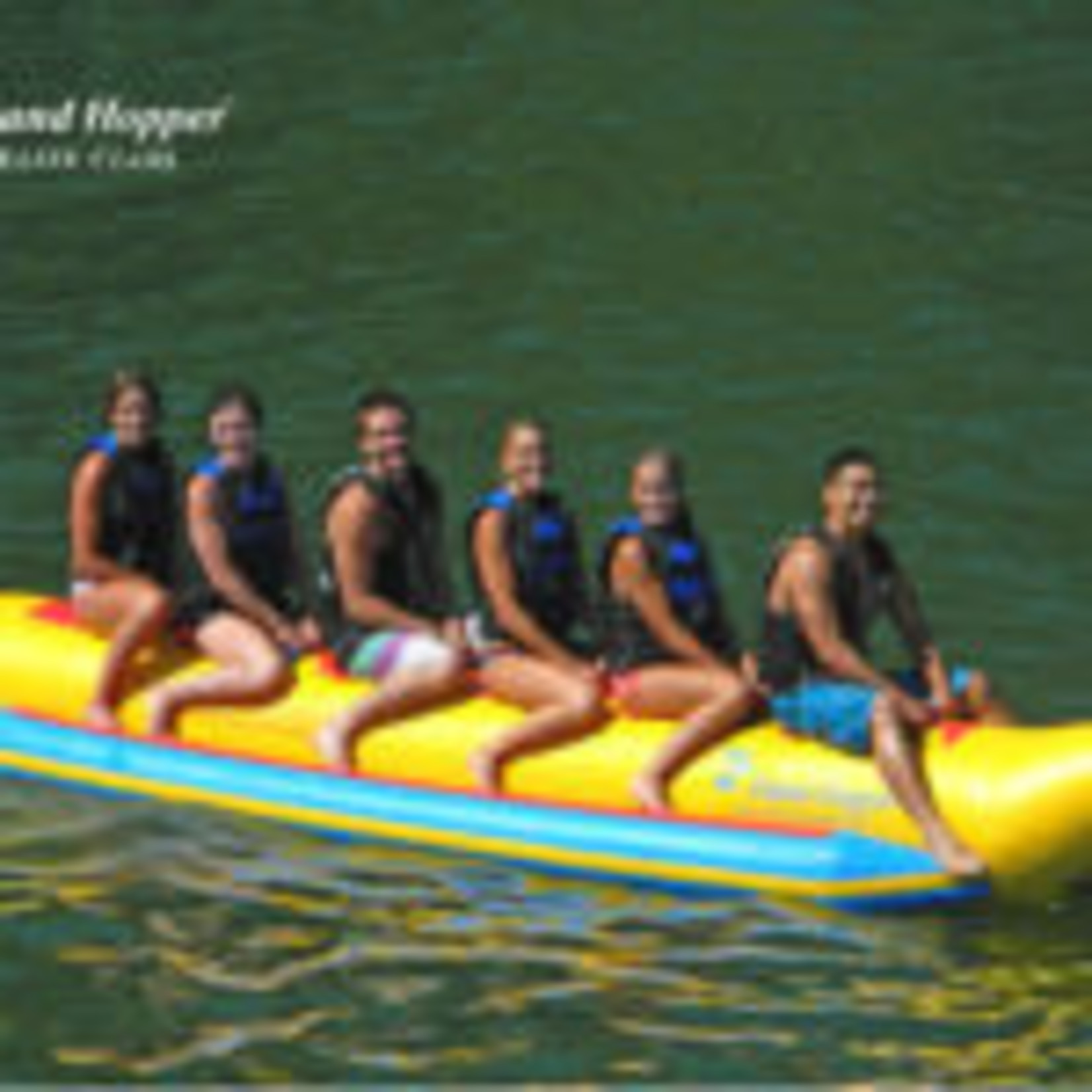 Island Hopper Island Hopper "Heavy Recreational" 6 Passenger Banana Boat