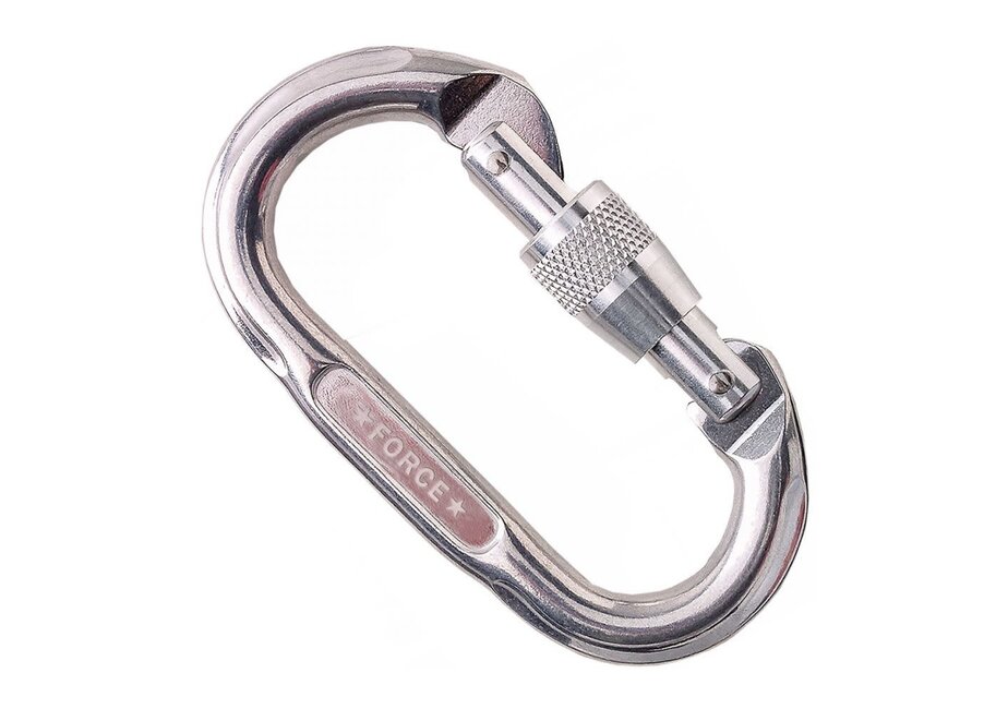 SMC Force Oval Screw-Lok Carabiner