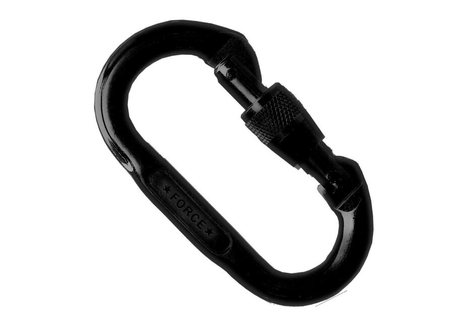 Force Oval Screw-Lok Carabiner