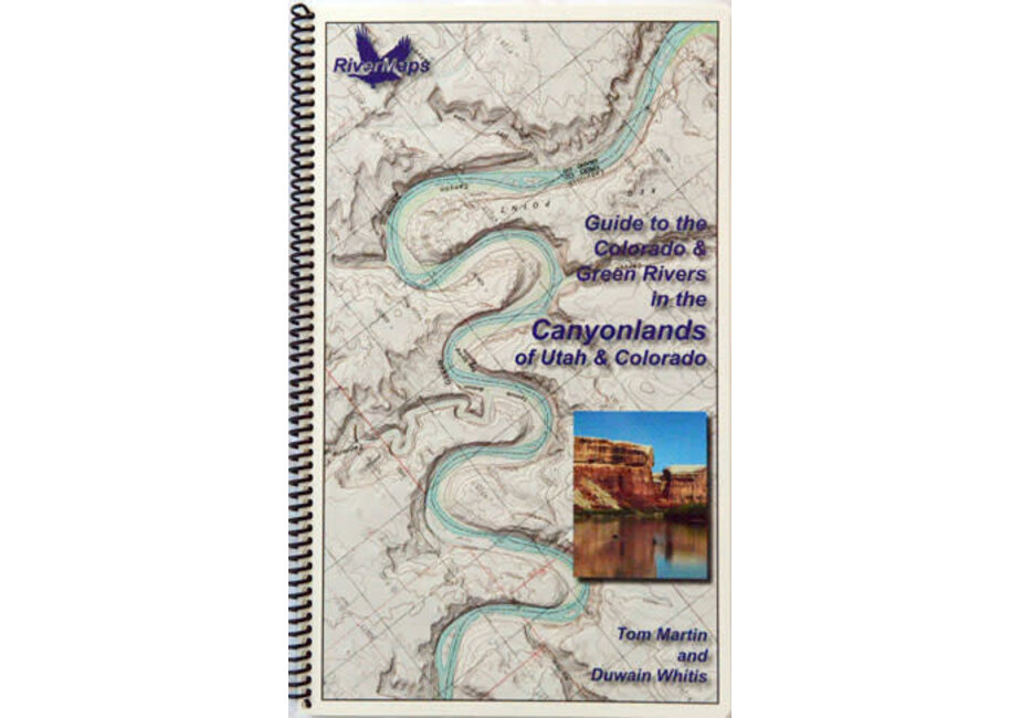 RiverMaps Colorado & Green Rivers in the Canyonlands Guide Book