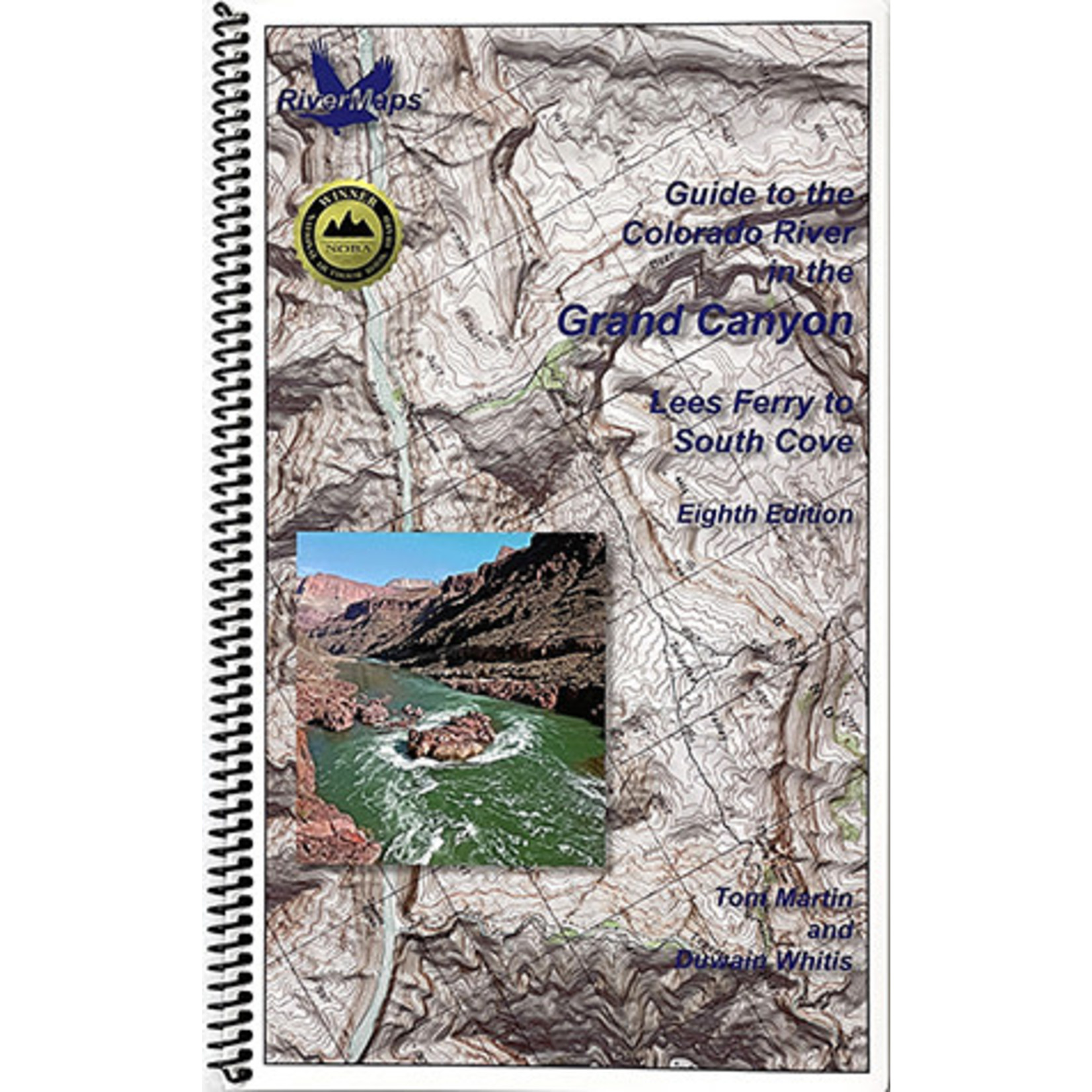 Rivermaps RiverMaps Colorado River in the Grand Canyon 8th Ed. Guide Book