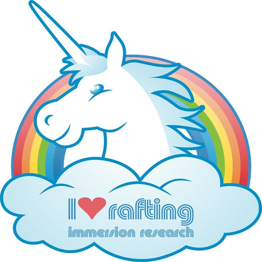 IR I Love Kayaking  (And More!) Sticker