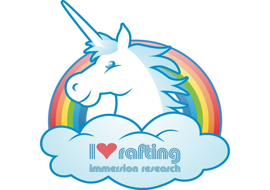 IR I Love Kayaking  (And More!) Sticker