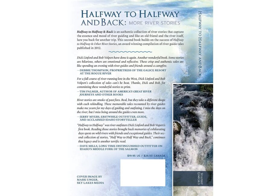 Halfway to Halfway and Back Book