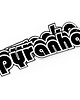 Pyranha Text Logo Stickers