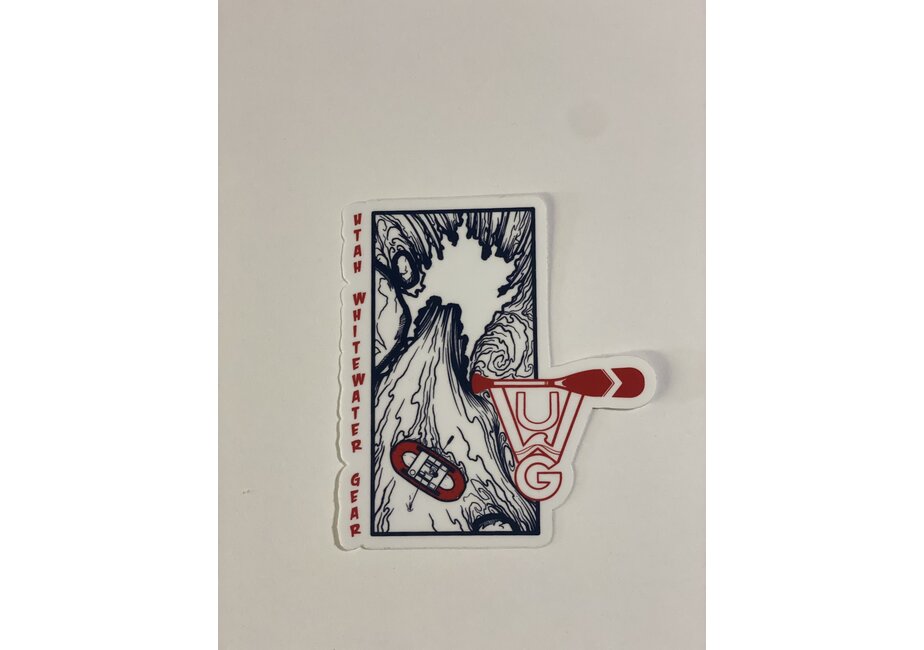 UWG Waterfall Sticker