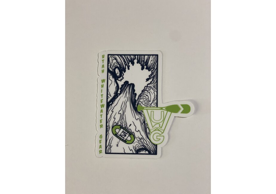 UWG Waterfall Sticker