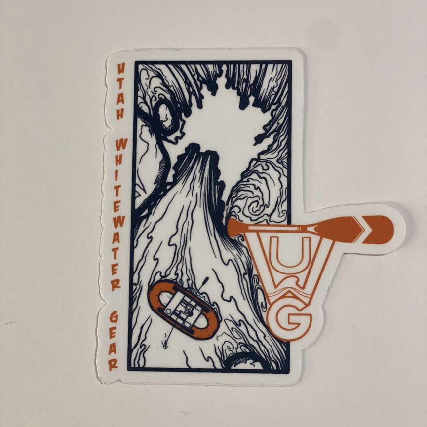 UWG Waterfall Sticker