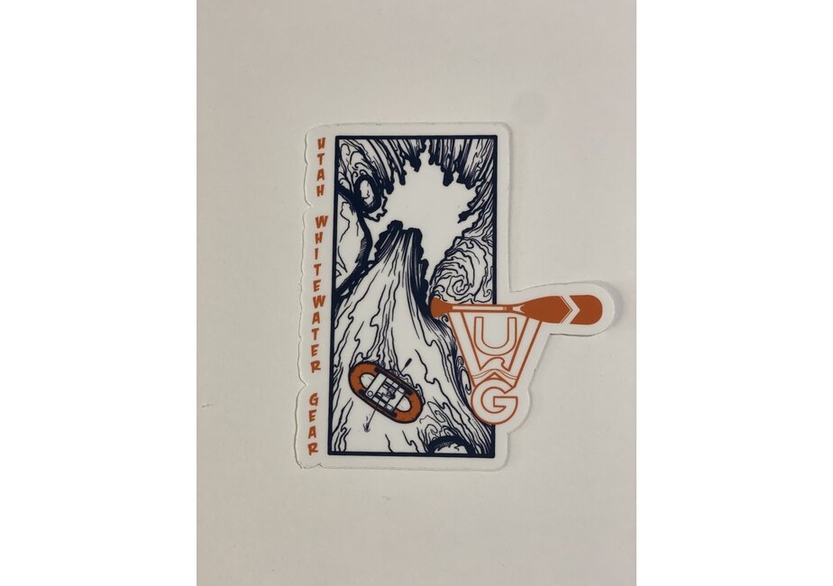 UWG Waterfall Sticker