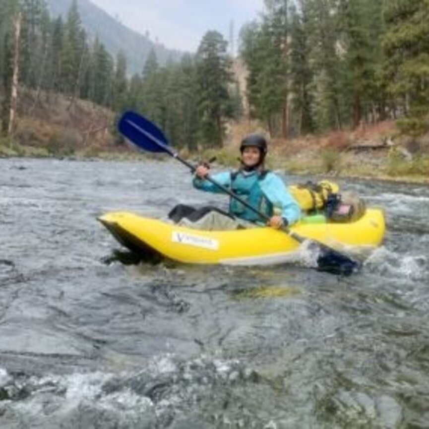 Vanguard 1-Person Self Bailing Kayak