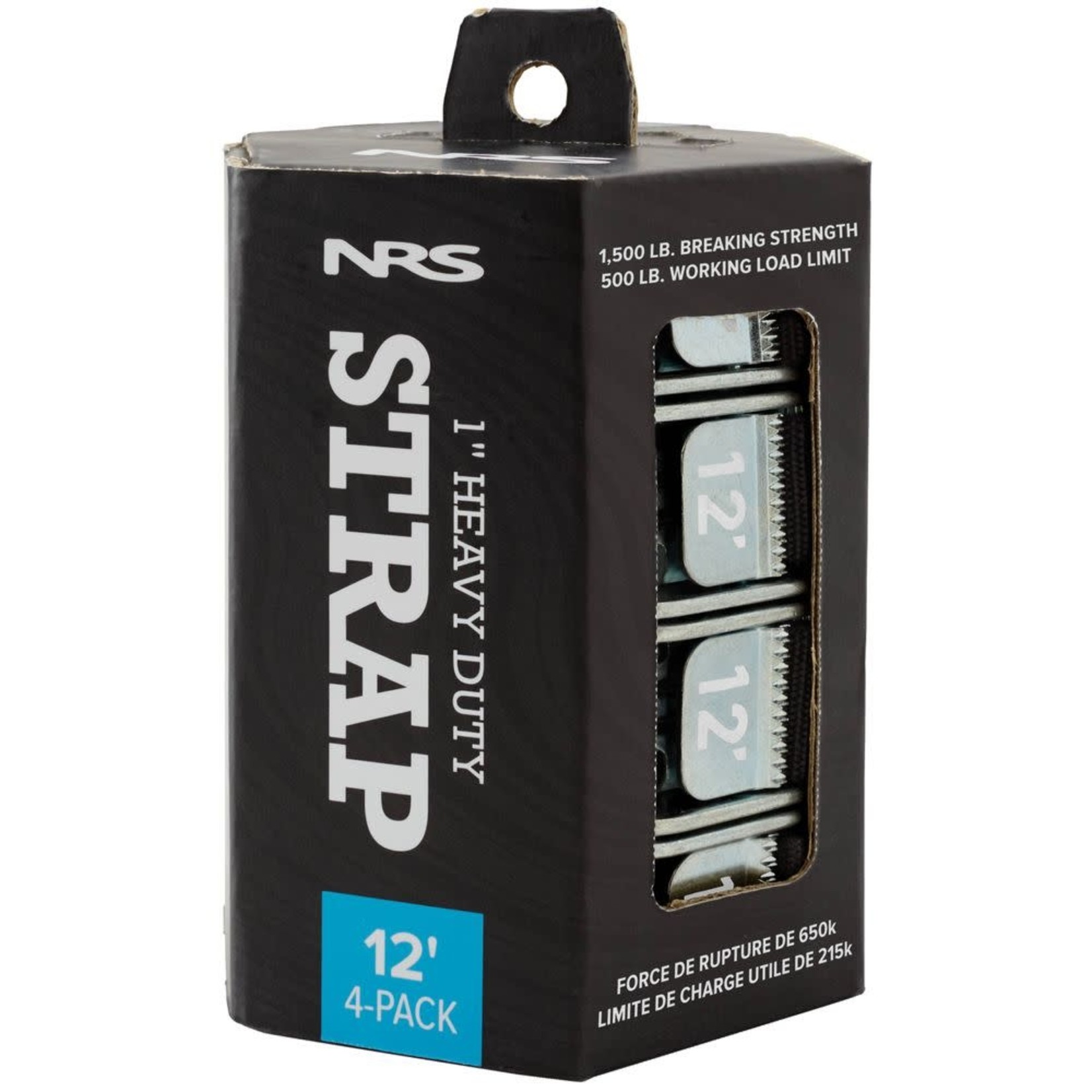 NRS NRS 1" HD Tie-Down Straps Stealth Black