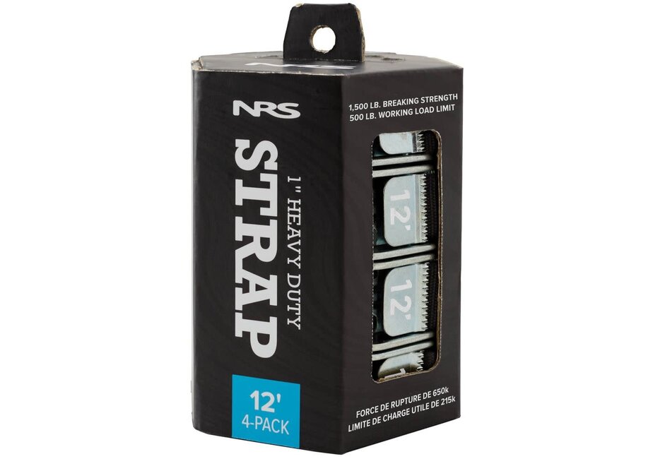 NRS 1" HD Tie-Down Straps Stealth Black
