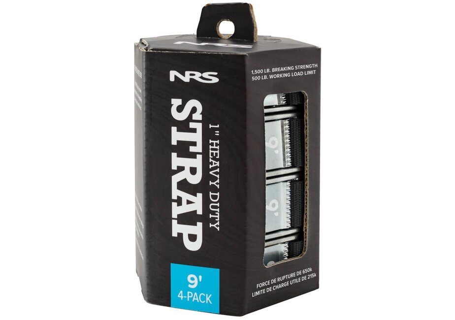 NRS 1" HD Tie-Down Straps Stealth Black
