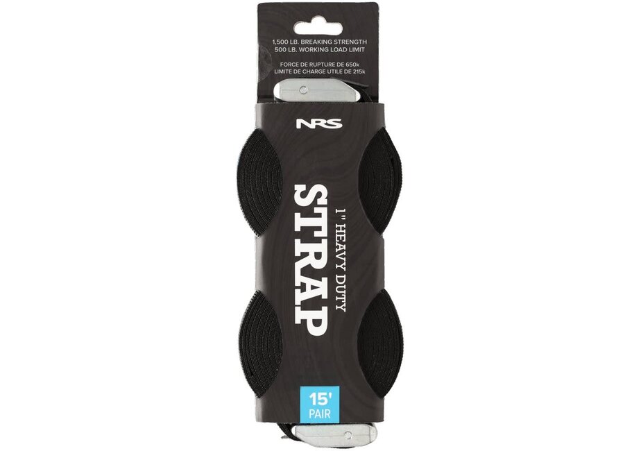 NRS 1" HD Tie-Down Straps Stealth Black