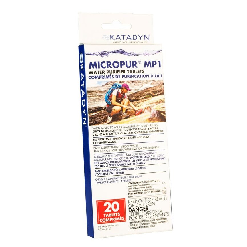 Katadyn Micropur MP1 Water Purifier Tablets