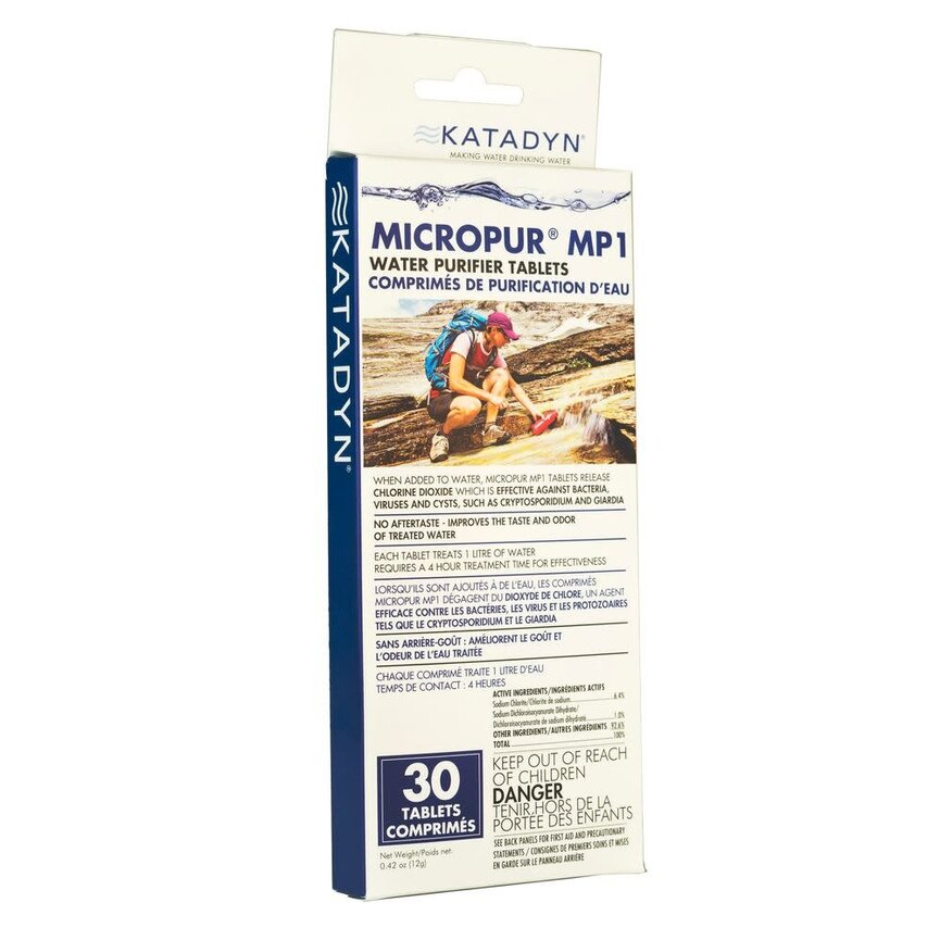 Katadyn Micropur MP1 Water Purifier Tablets