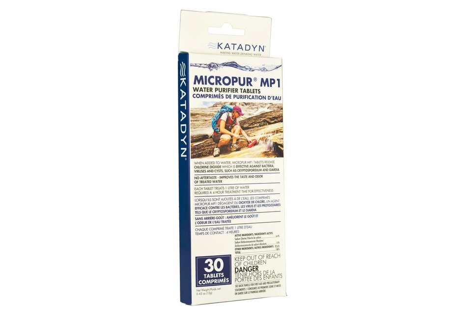 Katadyn Micropur MP1 Water Purifier Tablets