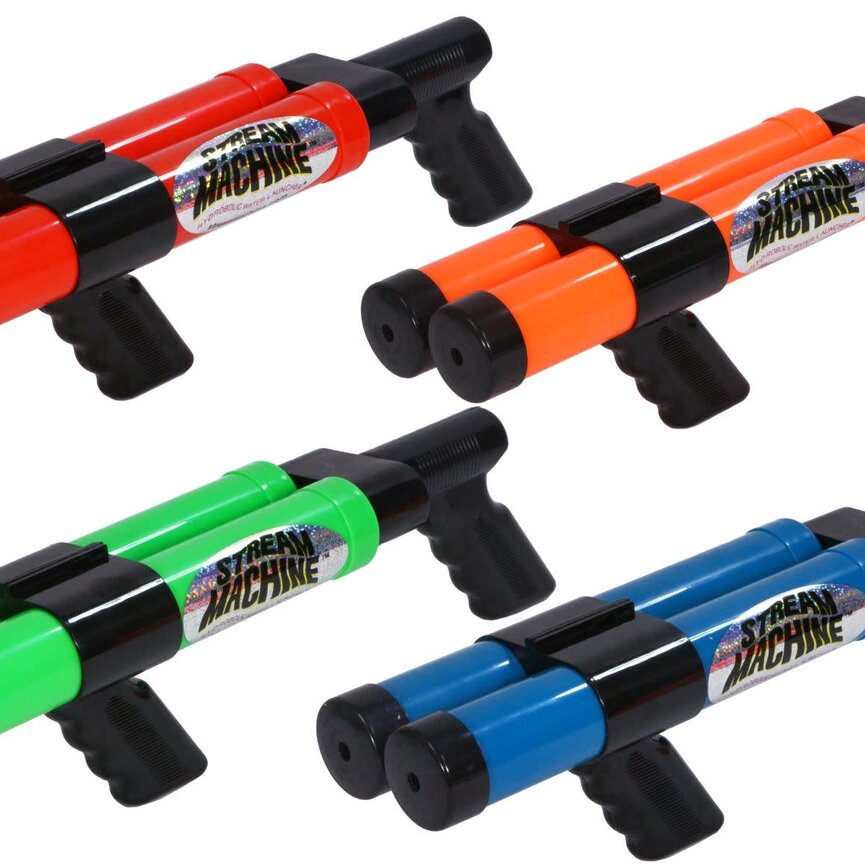 Stream Machine DB-1200 Double Barrel Water Blaster Assorted Colors