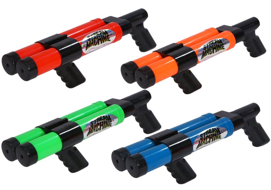 Stream Machine DB-1200 Double Barrel Water Blaster Assorted Colors