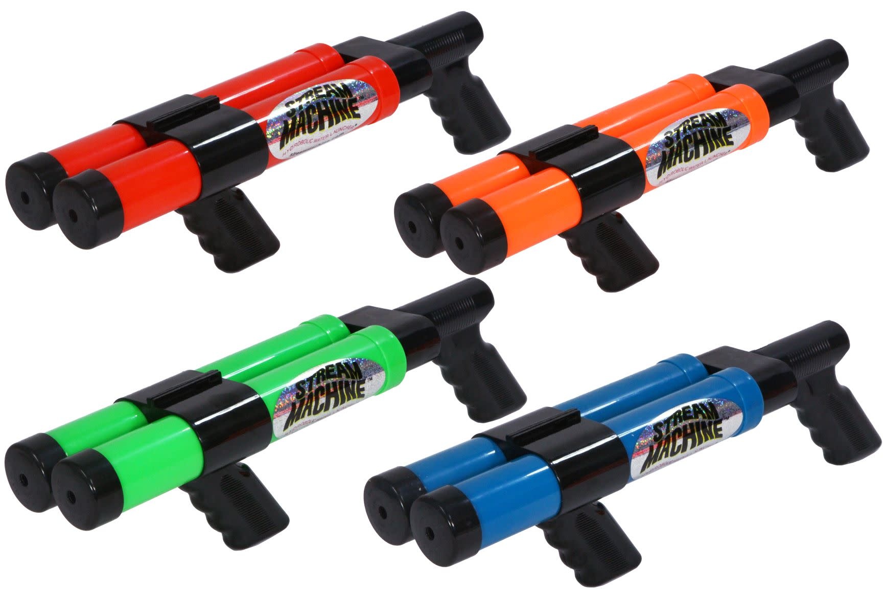 Stream Machine DB-1200 Double Barrel Water Blaster Assorted Colors
