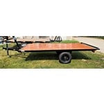 Xtreme Inc Xtreme Flat Deck Raft Trailer W/Roller and Winch