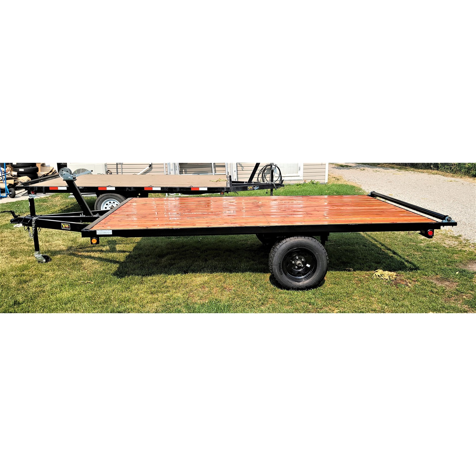 Xtreme Inc Extreme Flat Deck Raft Trailer W/Roller and Winch