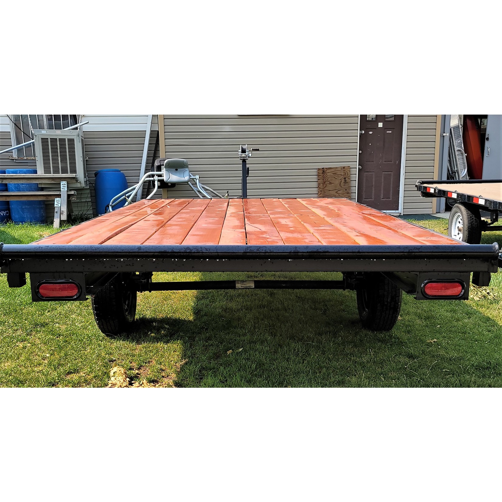 Xtreme Inc Xtreme Flat Deck Raft Trailer W/Roller and Winch