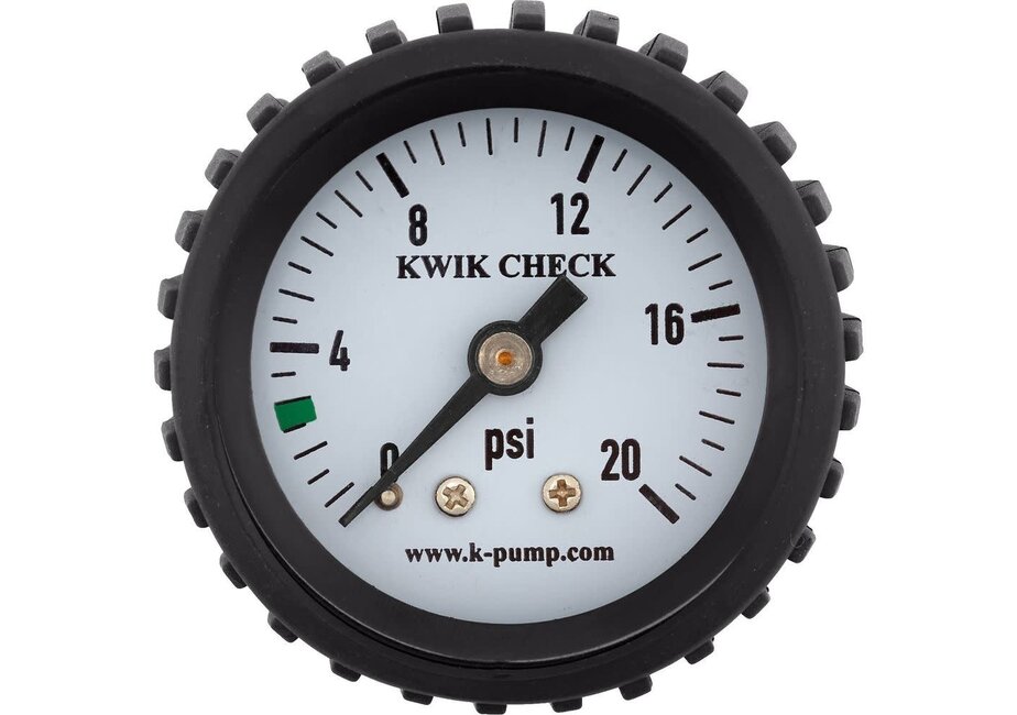 K-Pump Kwik Check Standard Pressure Gauge