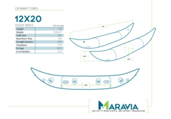 Maravia Cataraft 12x20