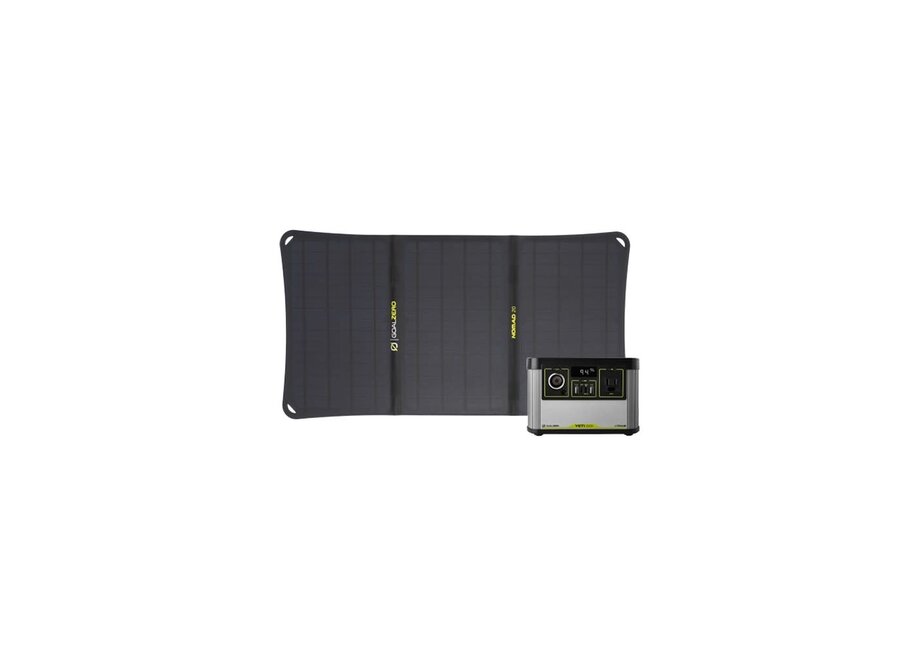 GOAL ZERO Yeti 200X Portable Power Station + Nomad 20 Solar Kit