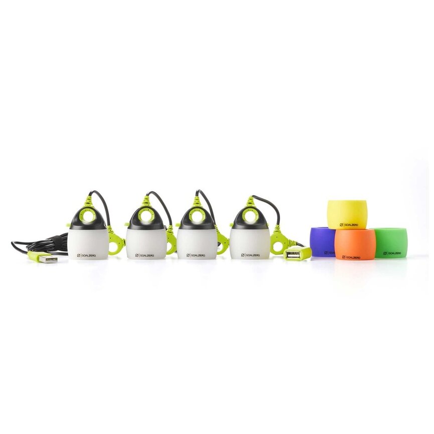 GOAL ZERO Light-A-Life Mini 4-Pack With Shades