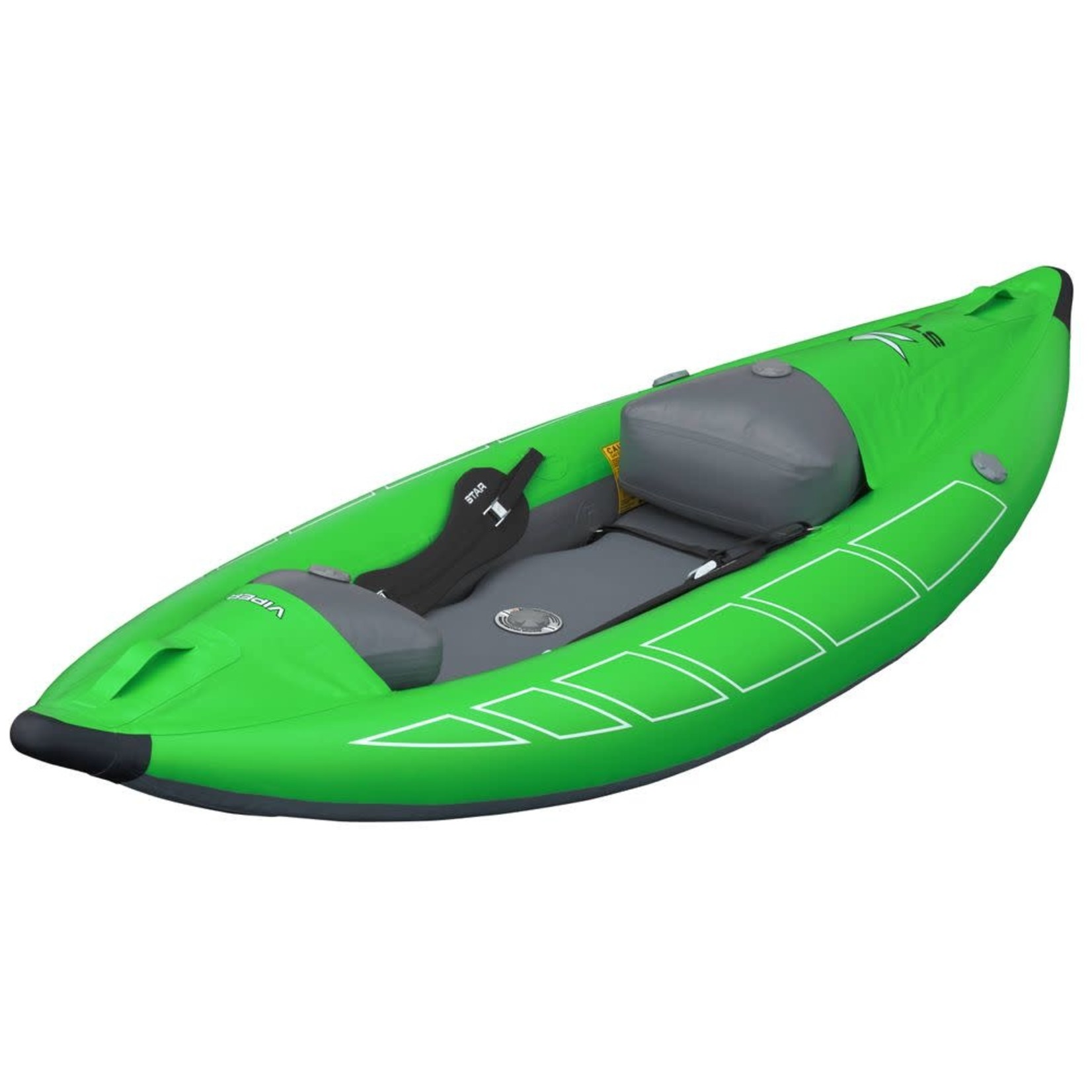 Star Viper Inflatable Kayak - Red