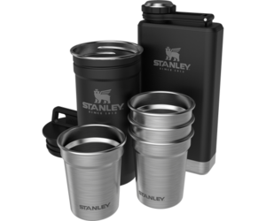 STANLEY] Stanley Adventure Flask/Shot Glass Gift Set Black Camping