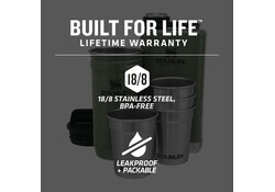 Stanley Adventure Pre-Party Shot Glass + Flask Set