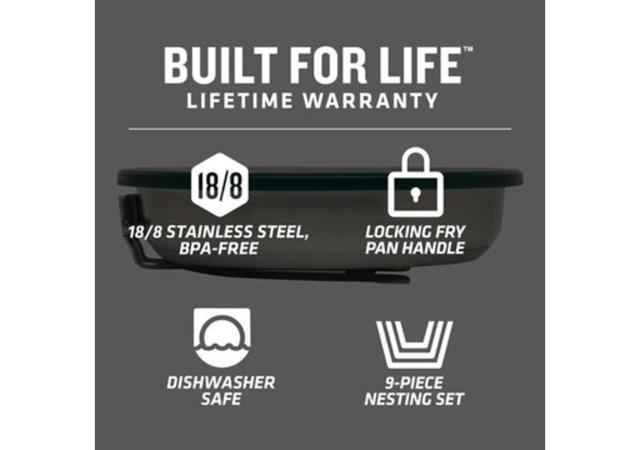 Stanley Adventure All-In-One Fry Pan Set