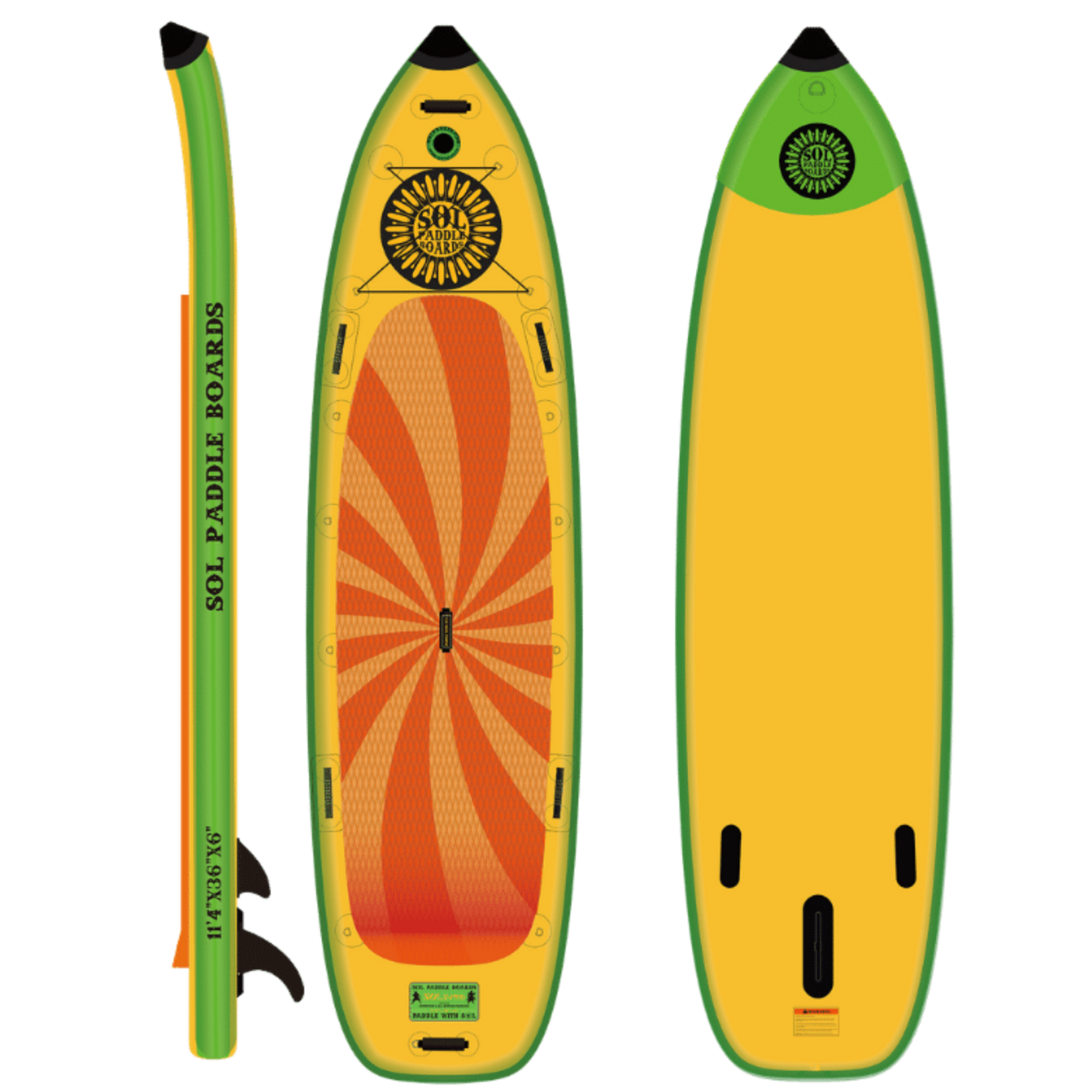 SOLshine SOLsumo Classic Inflatable Paddle Board