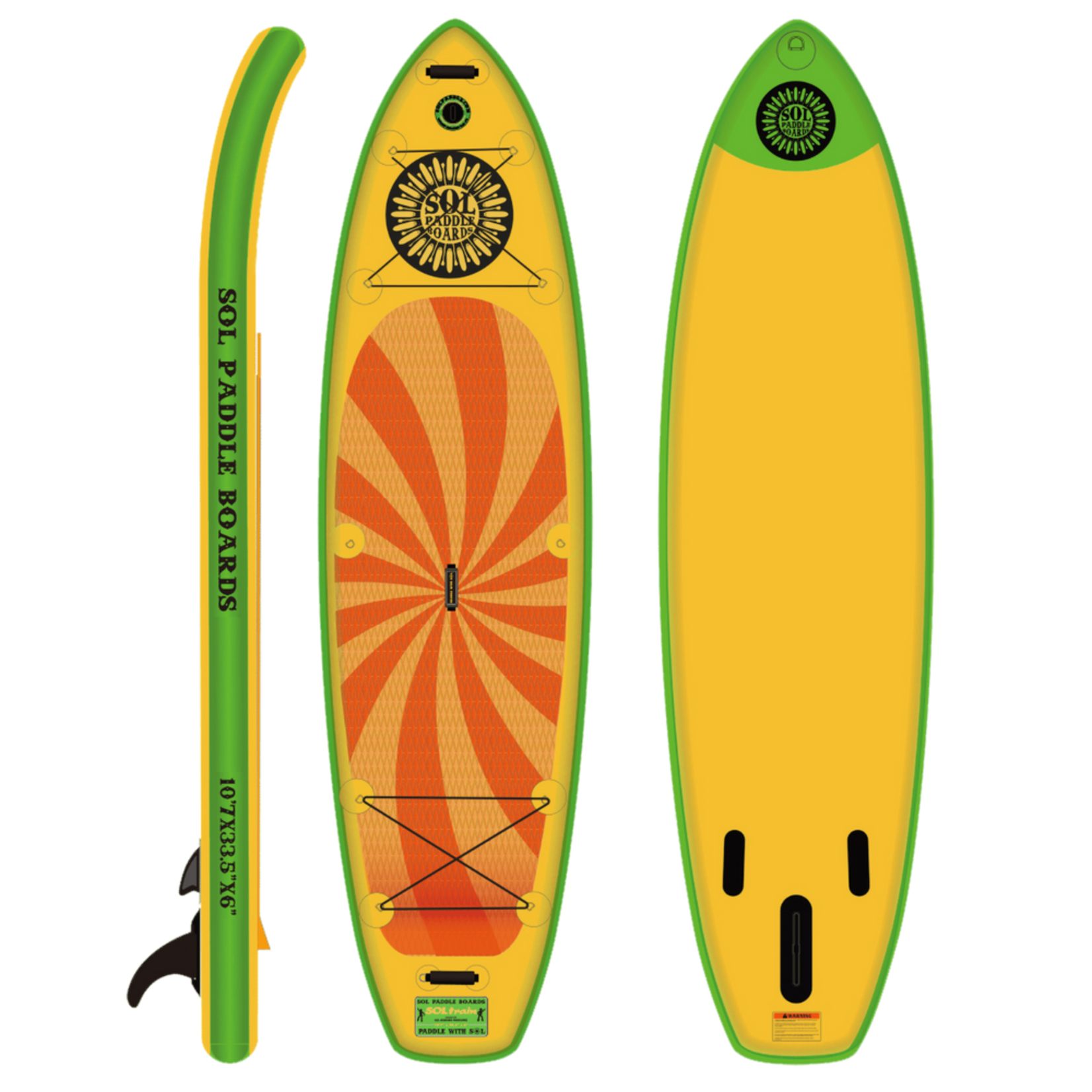 SOLshine SOLtrain Classic Inflatable Paddle Board