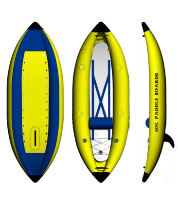 SOLuno GalaXy Single Inflatable Kayak