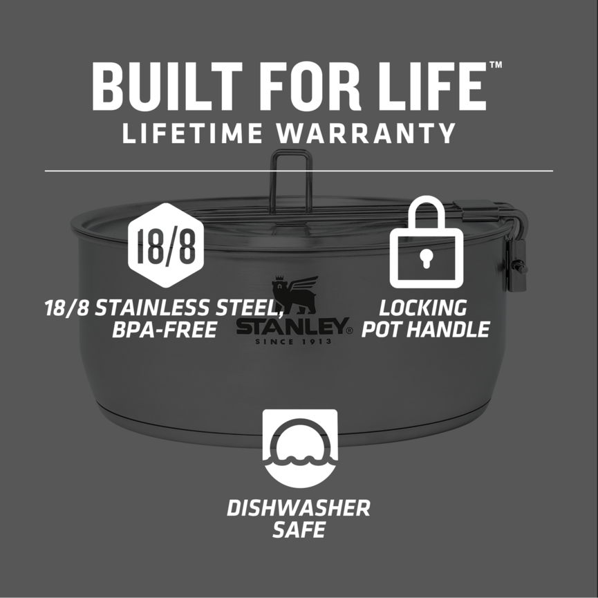 Stanley Adventure Even-Heat Essential Pot Set  | 1.9 QT
