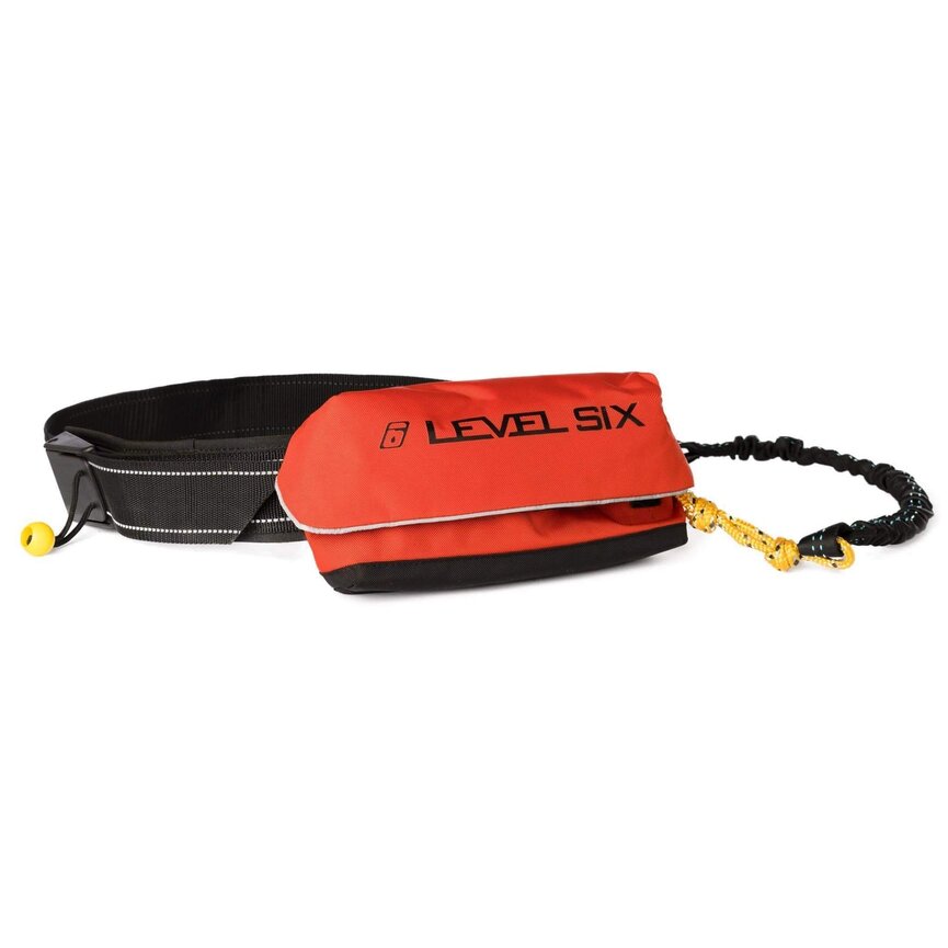 Level Six Tow Line -  - 1/4 dynamic polypropylene floating rope - Orange
