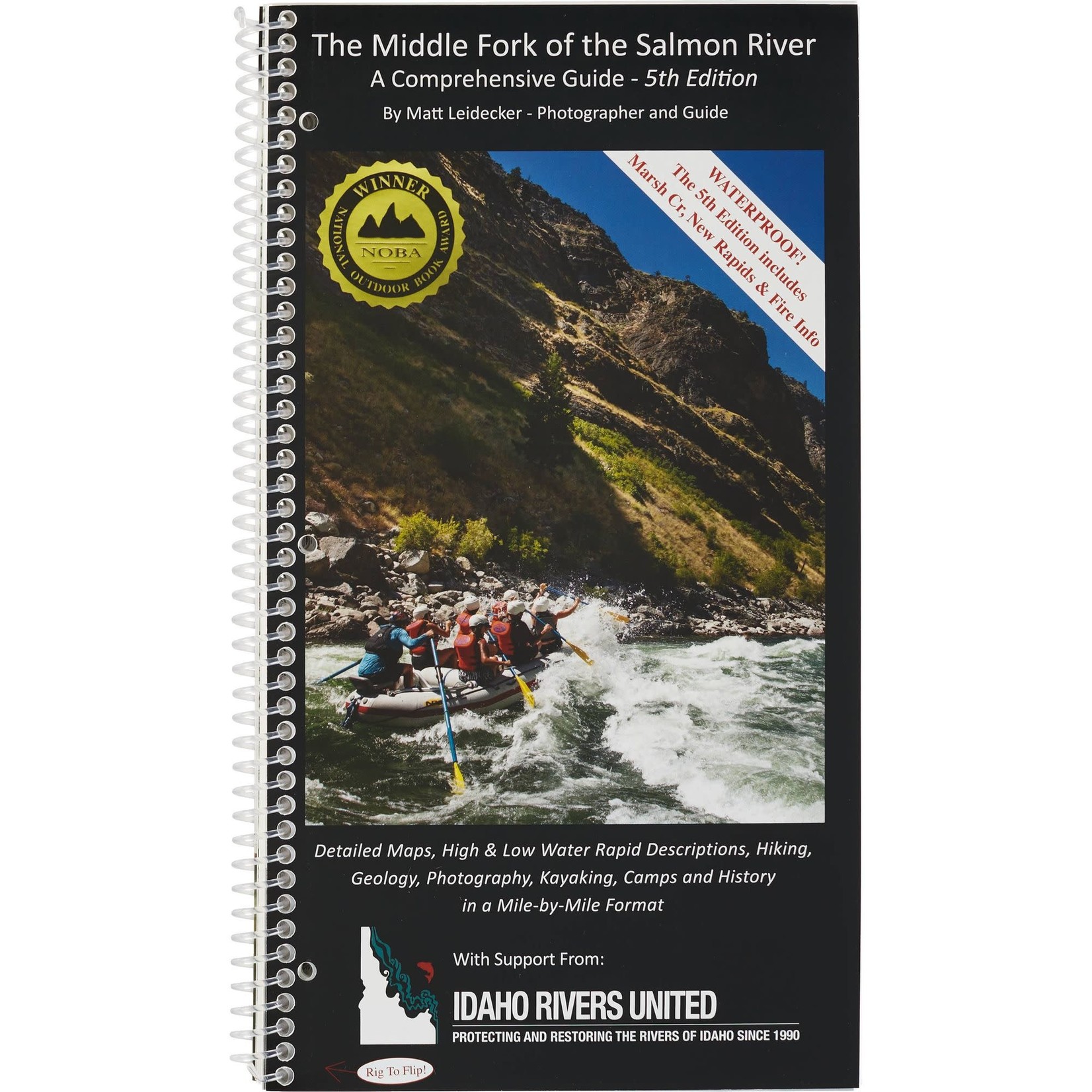 Matt Leidecker Middle Fork of the Salmon River Guide Book 5th Ed.