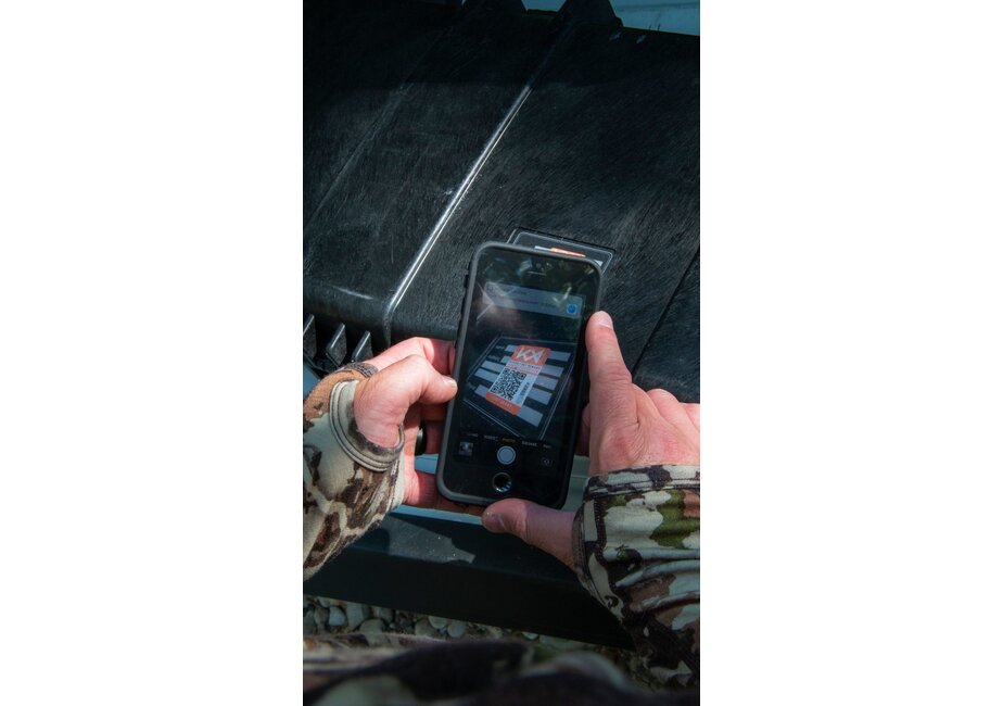 Karmik Outdoors Premium HI-VIZ Decal