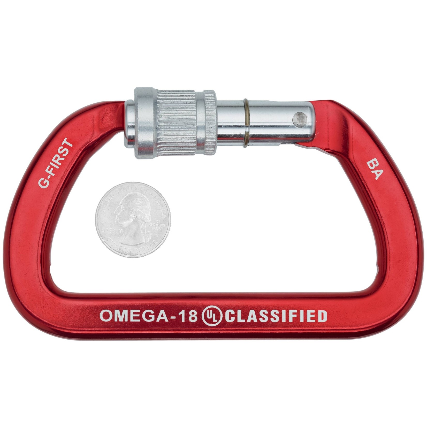 Omega Omega G-First NFPA Screw-Lok Carabiner