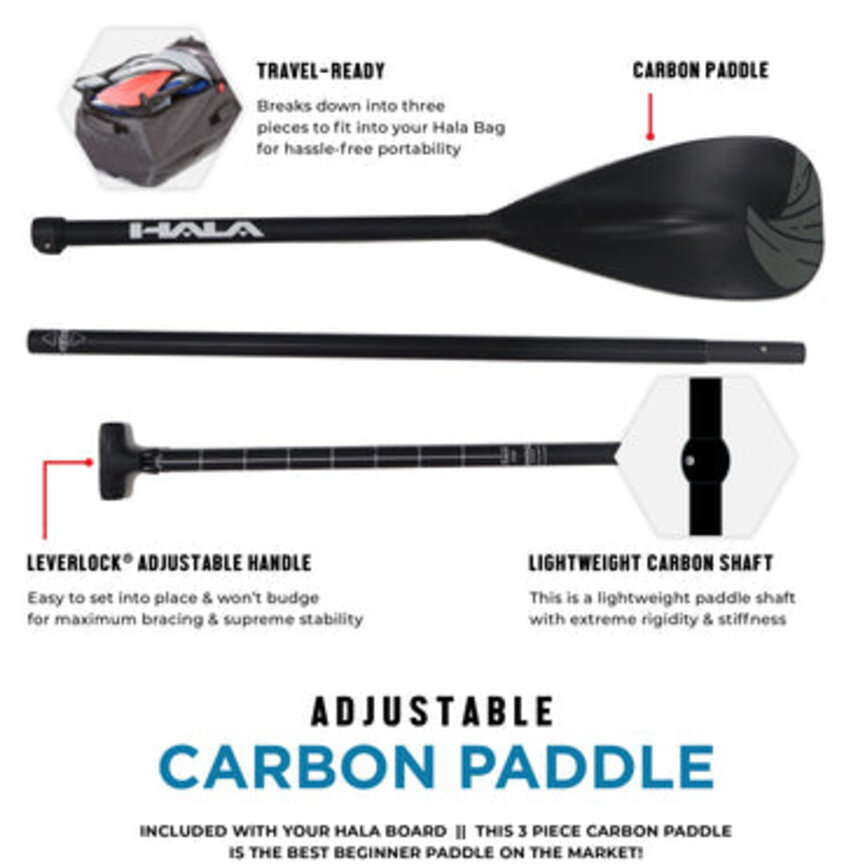 Hala Straight Up Inflatable SUP Kit