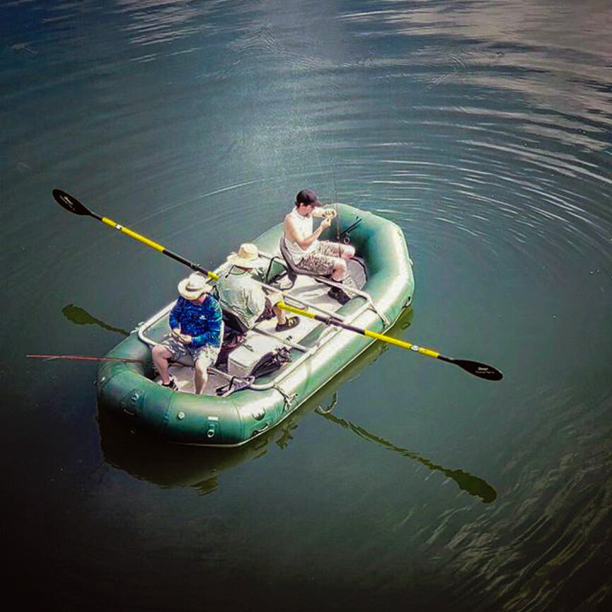 Rocky Mountain Rafts  13' Self Bailing  Raft w/Drop Stitch Floor