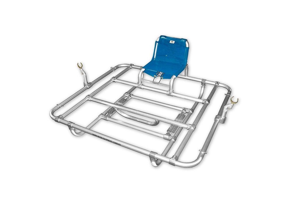 Down River Arkansas 3-Bay Diamond Plate Cataraft Frame XD
